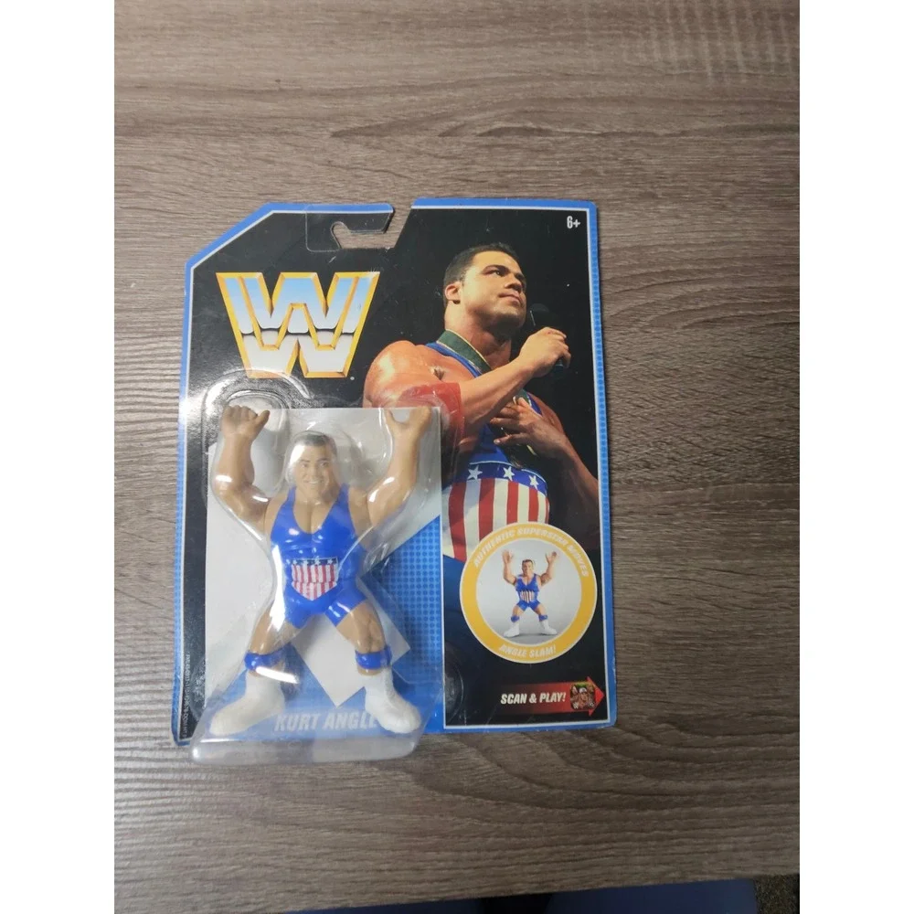 WWE Kurt Angle Mattel Mayhem Action Figure GHL49 Angle Slam Move New